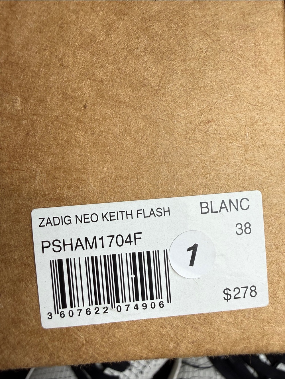 Zadig & Voltaire Neo Keith Flash Sneakers White Snakeskin - Picture 10 of 11